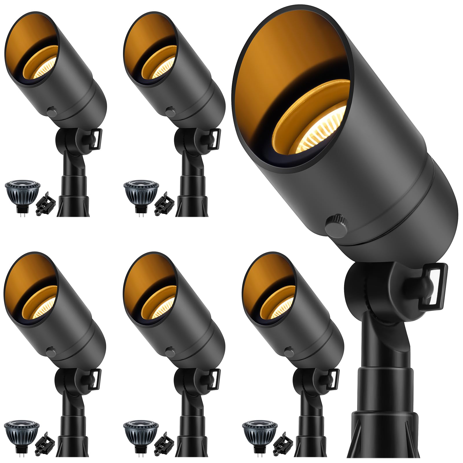 Gardencoin Low Voltage Landscape Spotlight, 12V LED Outdoor